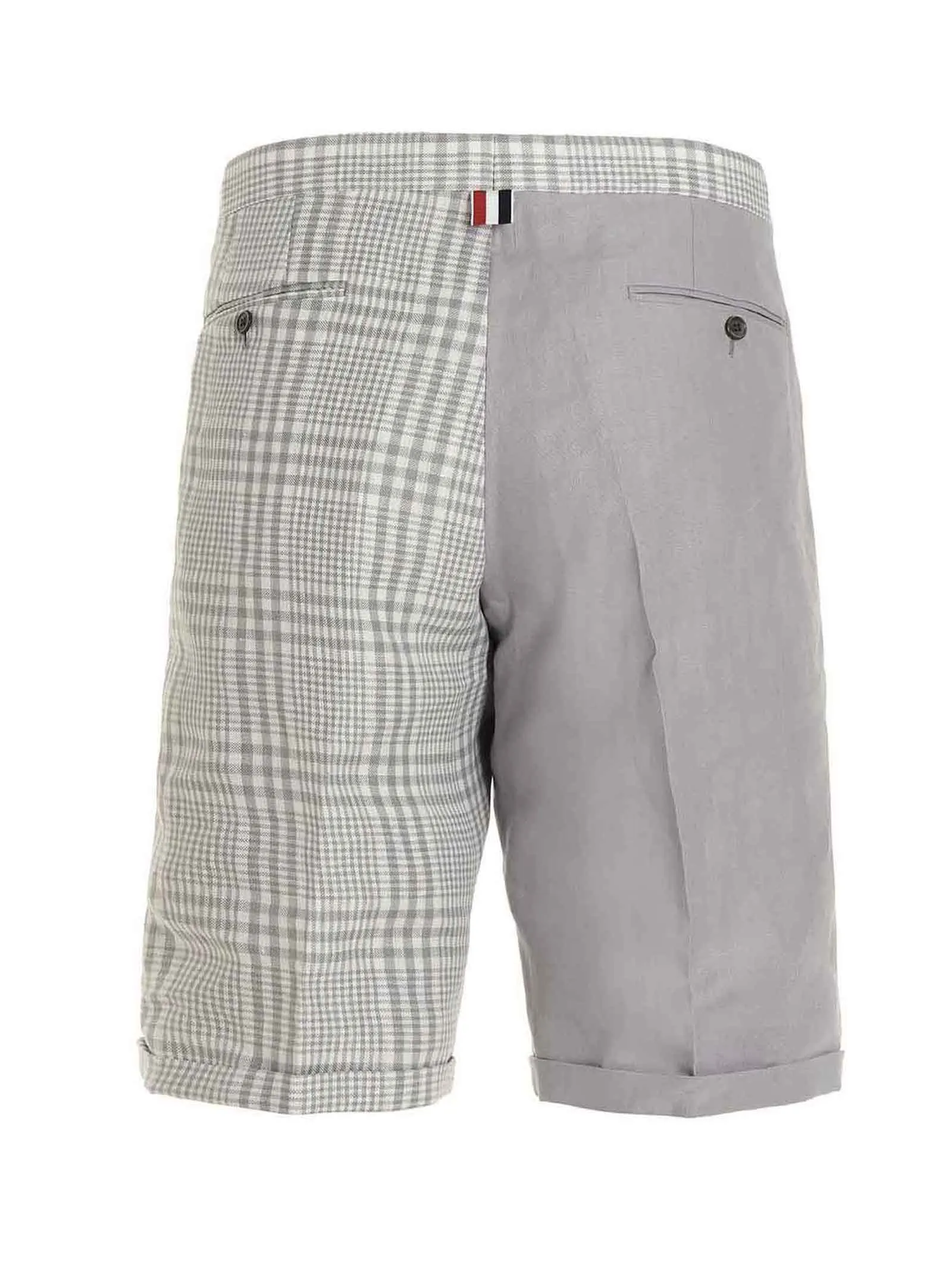 Thom Browne RWB Stripe Detailed Skinny Shorts