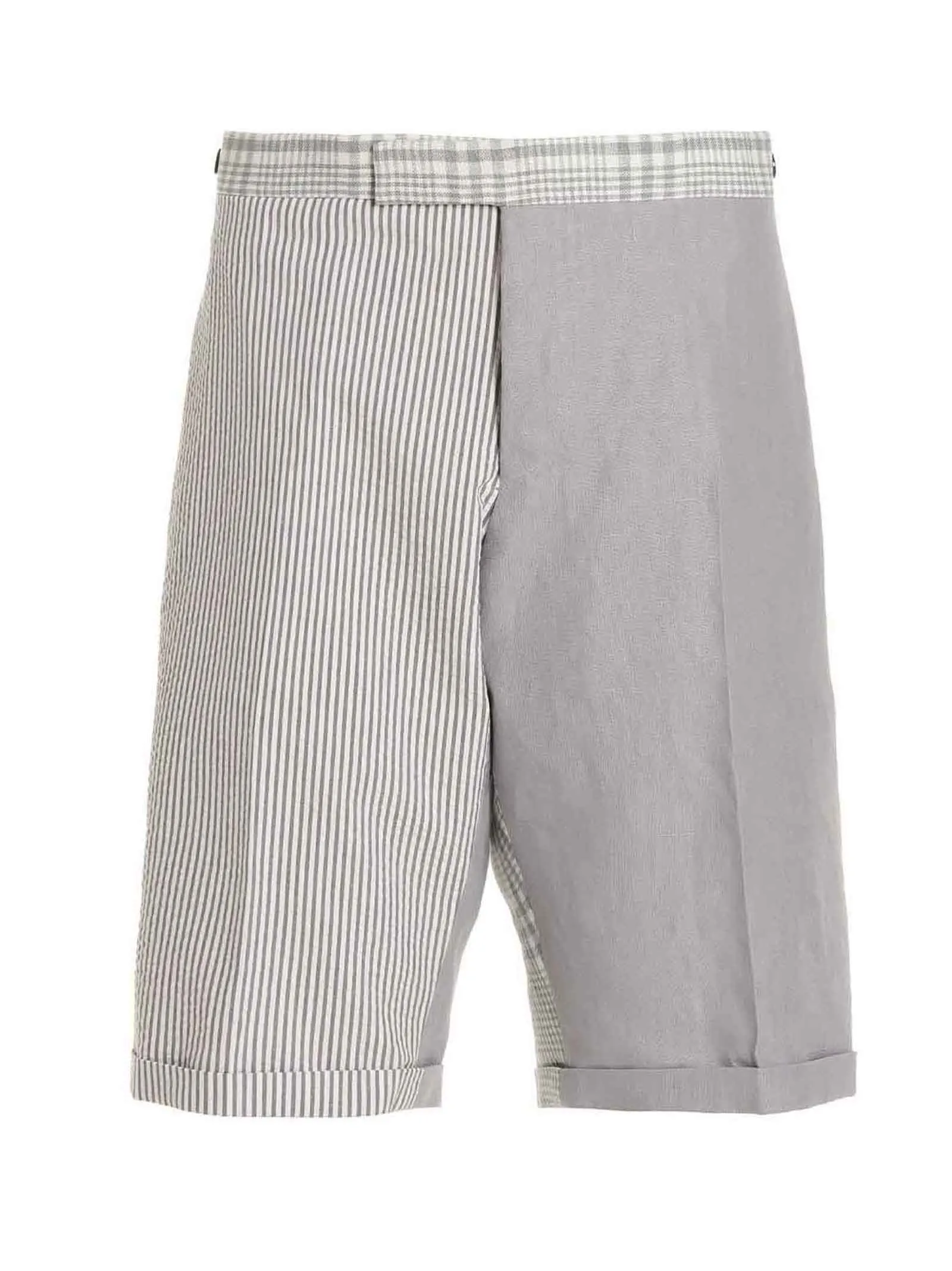 Thom Browne RWB Stripe Detailed Skinny Shorts