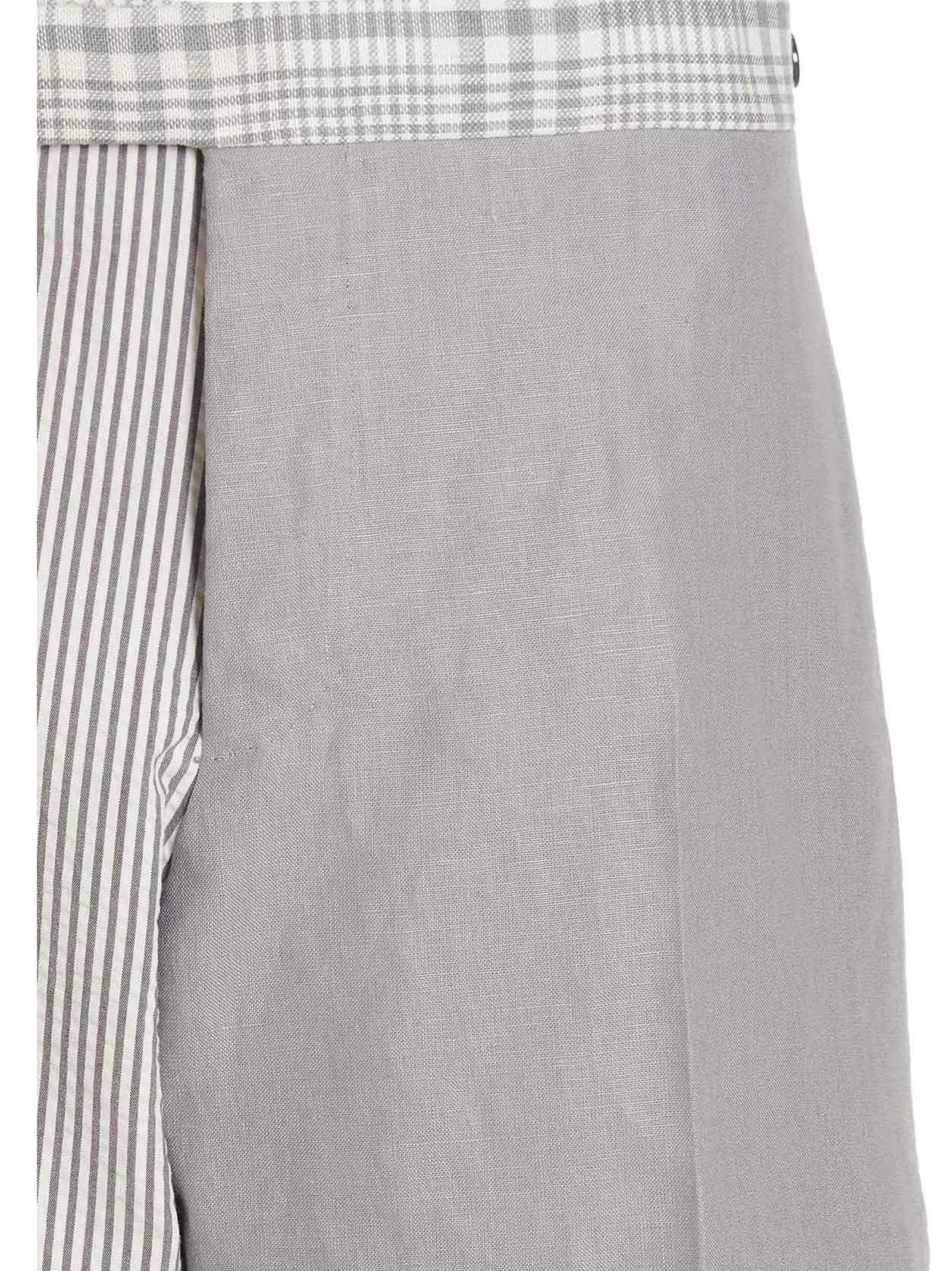 Thom Browne RWB Stripe Detailed Skinny Shorts