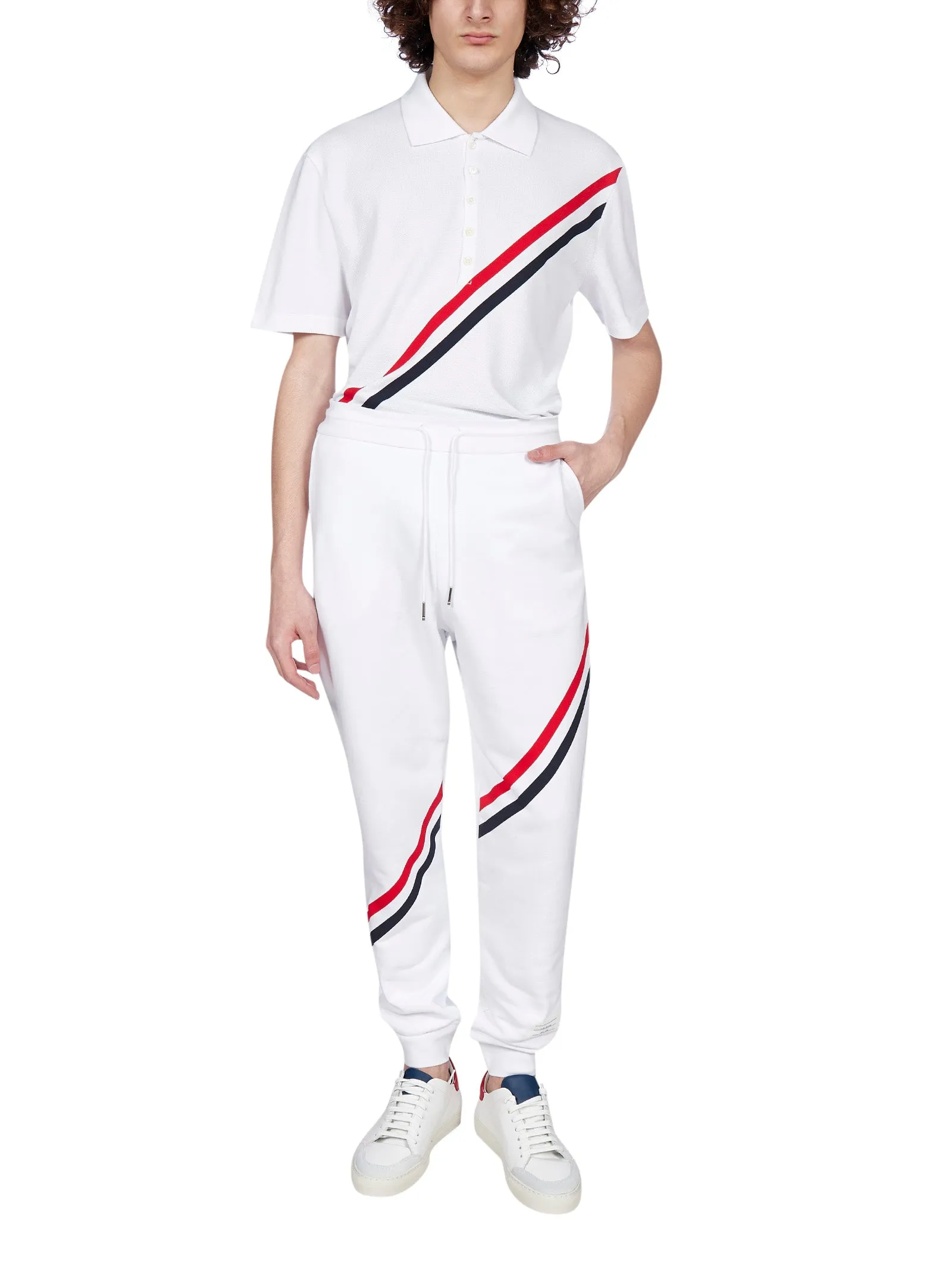 Thom Browne RWB Stripe Jogger Pants