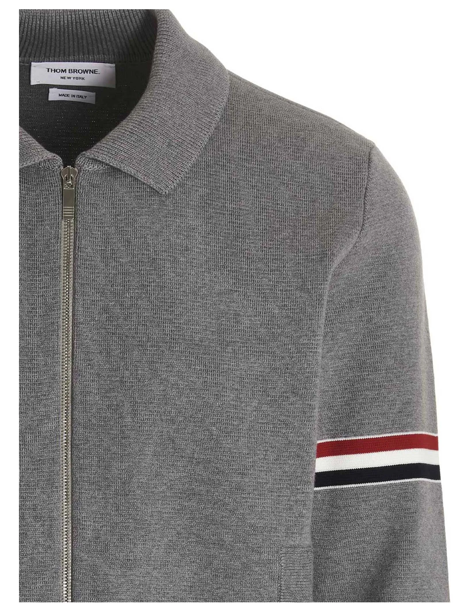Thom Browne RWB Stripe Zipped Jacket