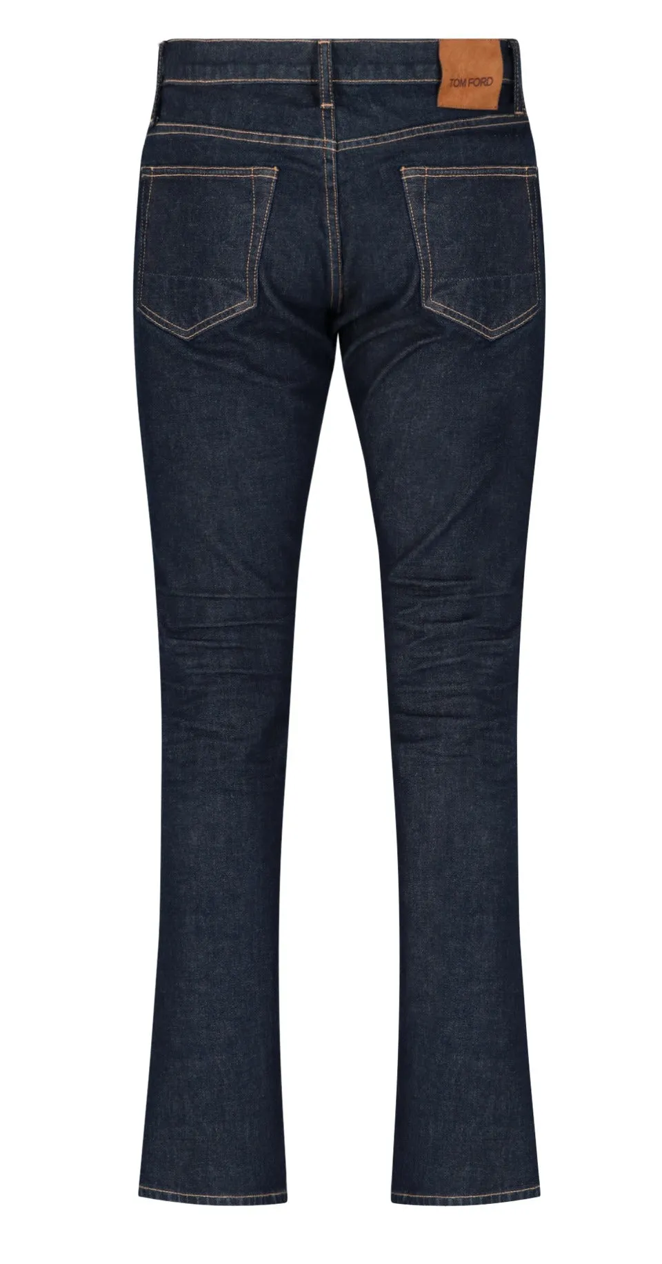 Tom Ford Slim Fit Logo Patched Jeans
