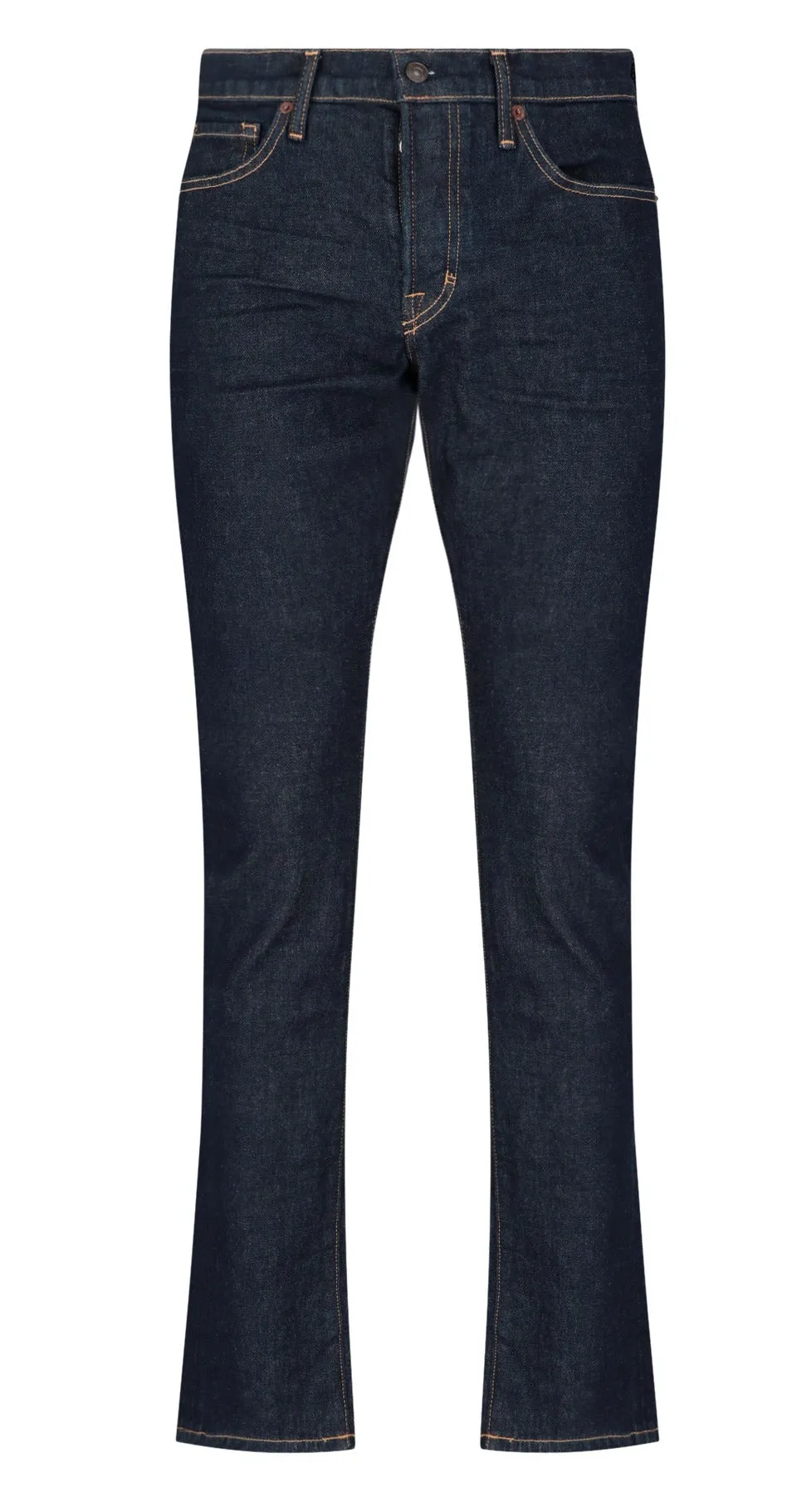 Tom Ford Slim Fit Logo Patched Jeans