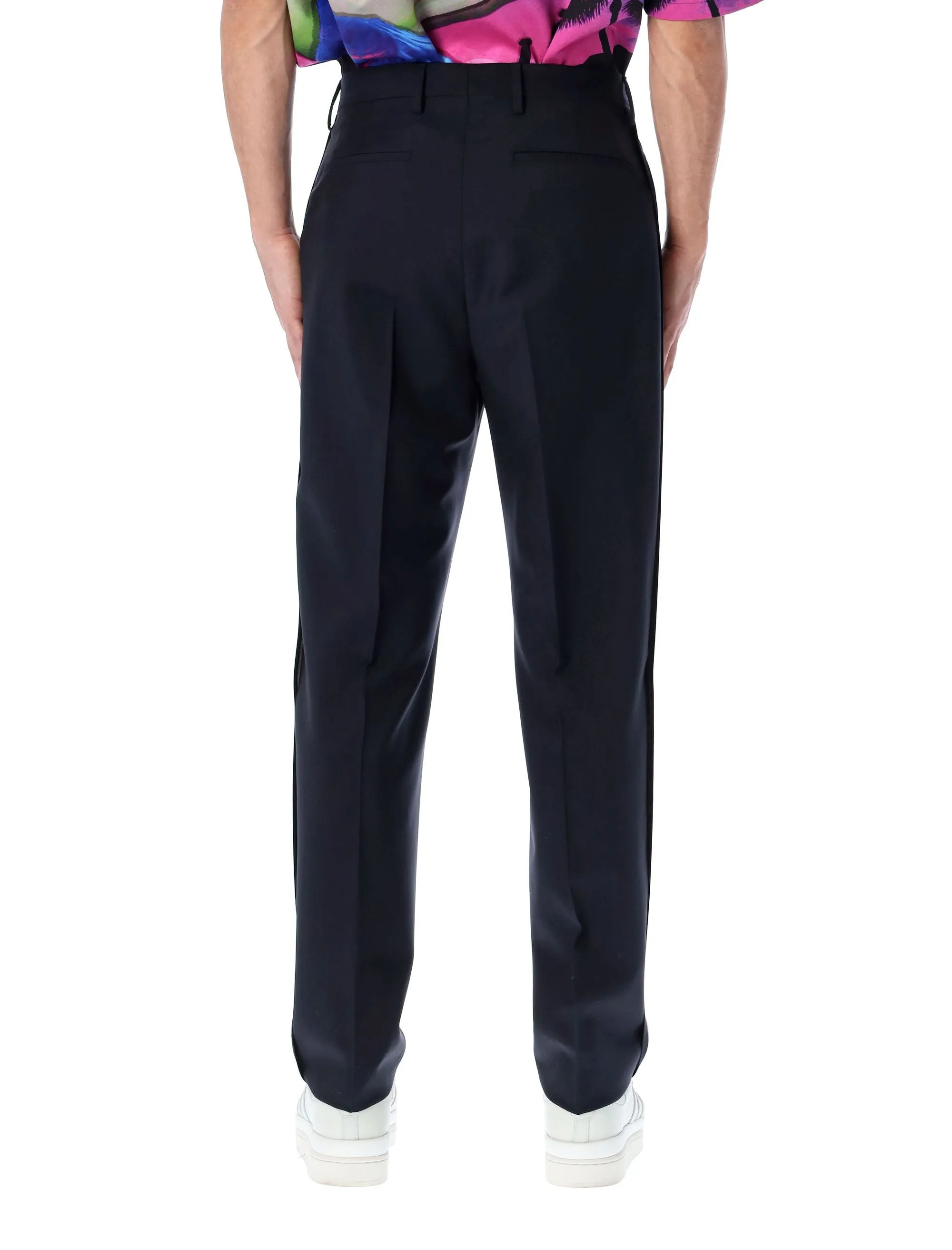 Valentino Side Tape High Rise Pants