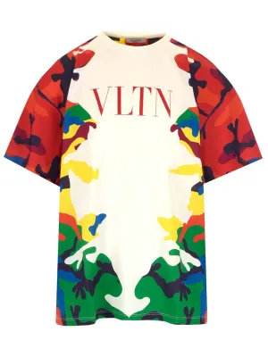 Valentino VLTN Camouflage Print T-Shirt
