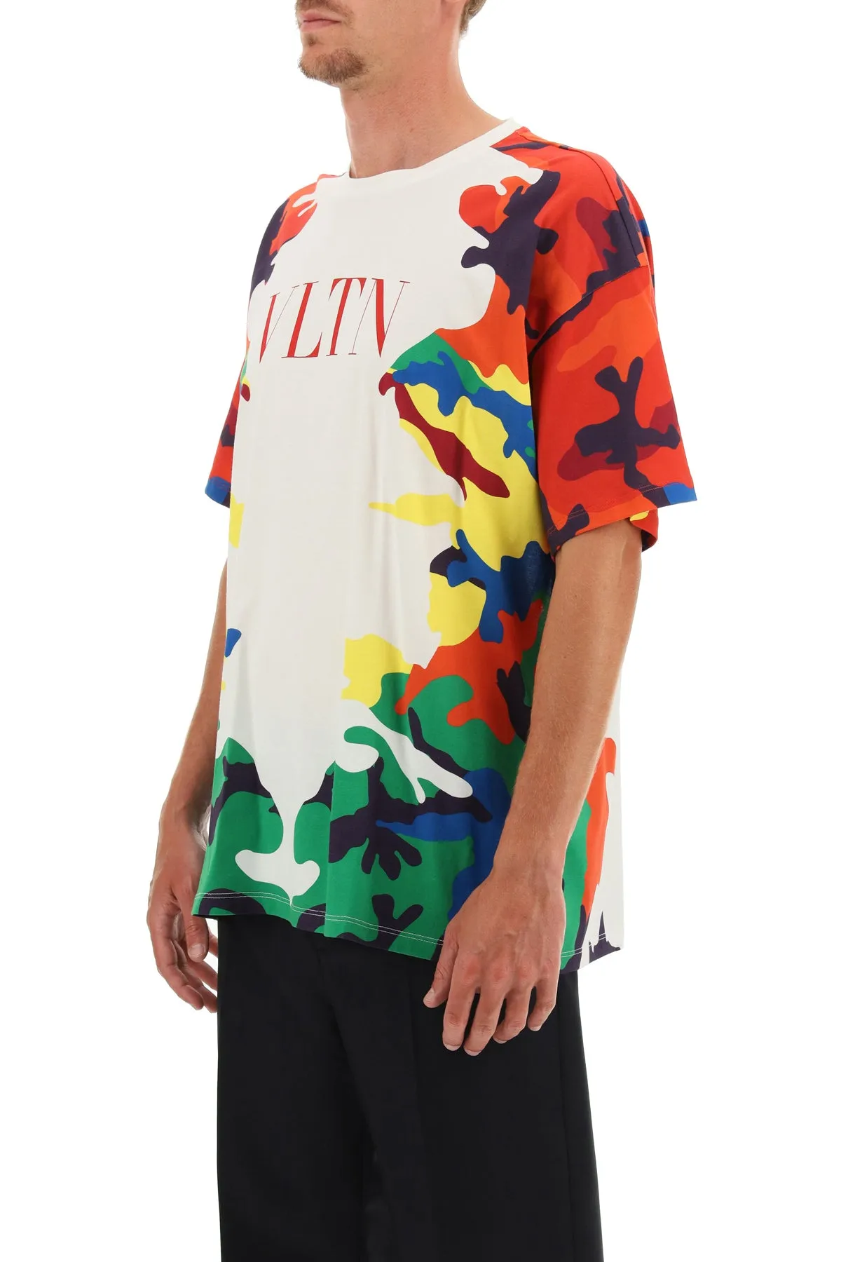 Valentino VLTN Camouflage Print T-Shirt