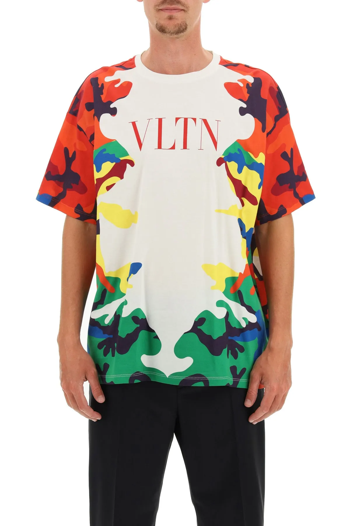 Valentino VLTN Camouflage Print T-Shirt