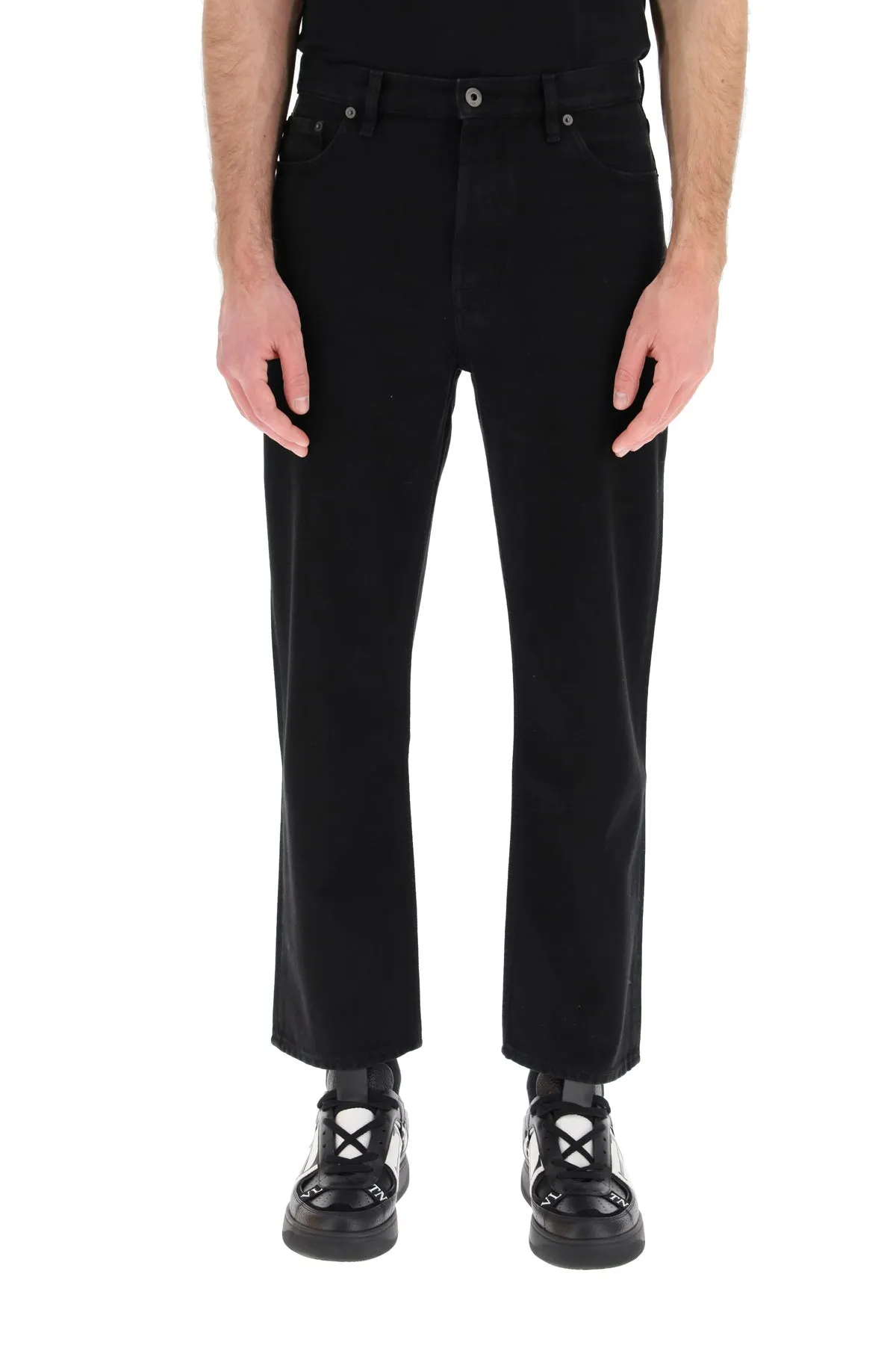 Valentino VLTN Tag Straight Leg Jeans