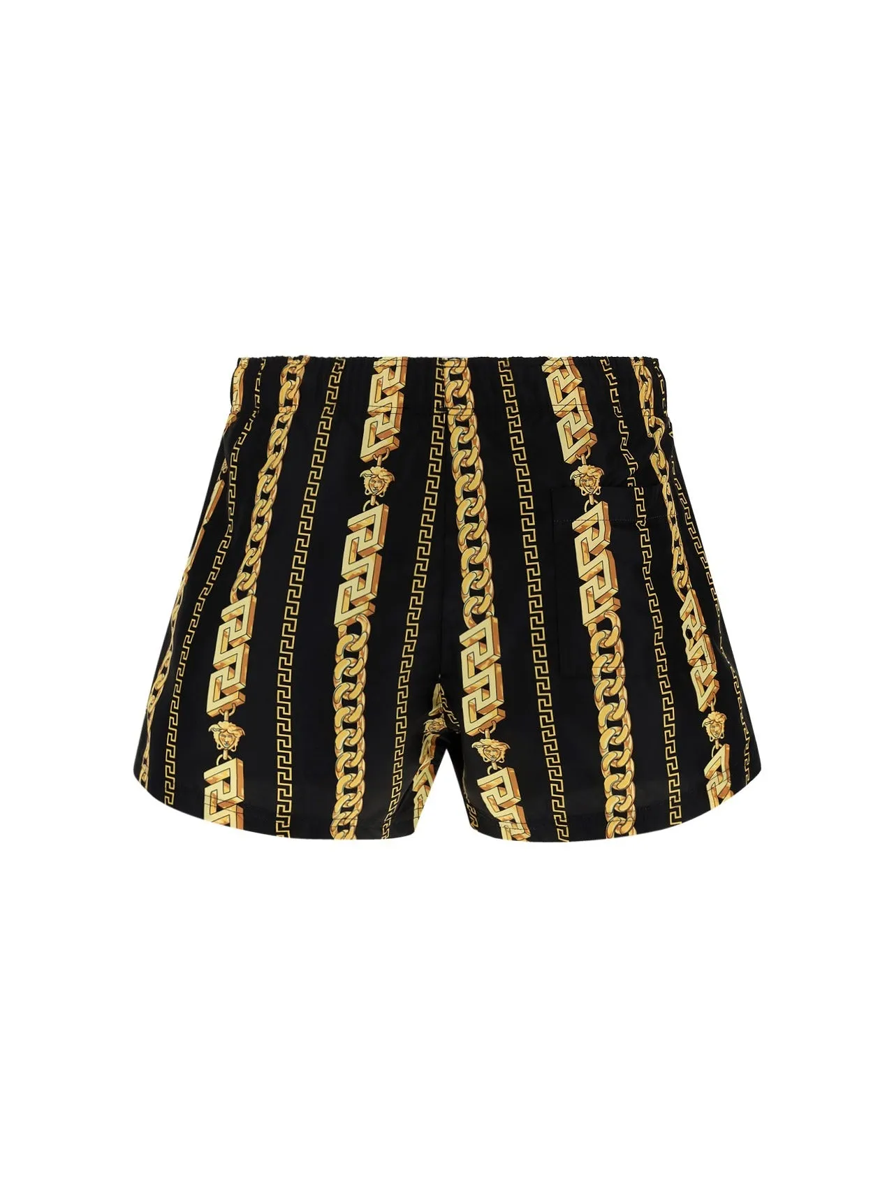 Versace Allover Chain Printed Swim Shorts