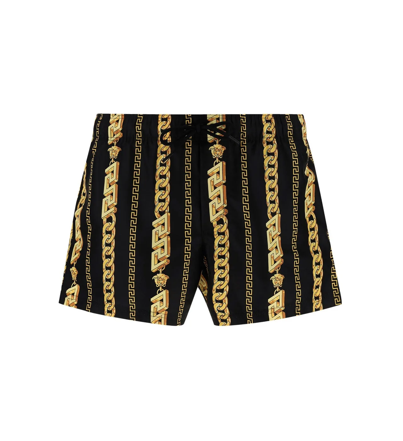 Versace Allover Chain Printed Swim Shorts