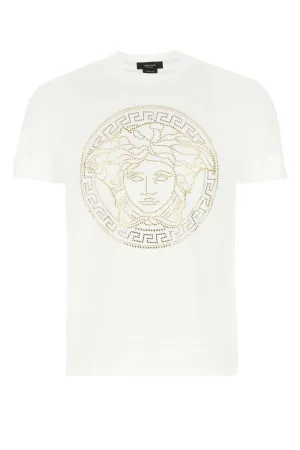 Versace Crystal Embellished T-Shirt