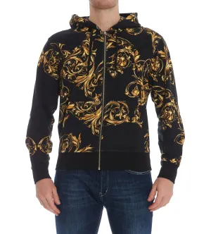Versace Jeans Couture Baroque Print Hoodie