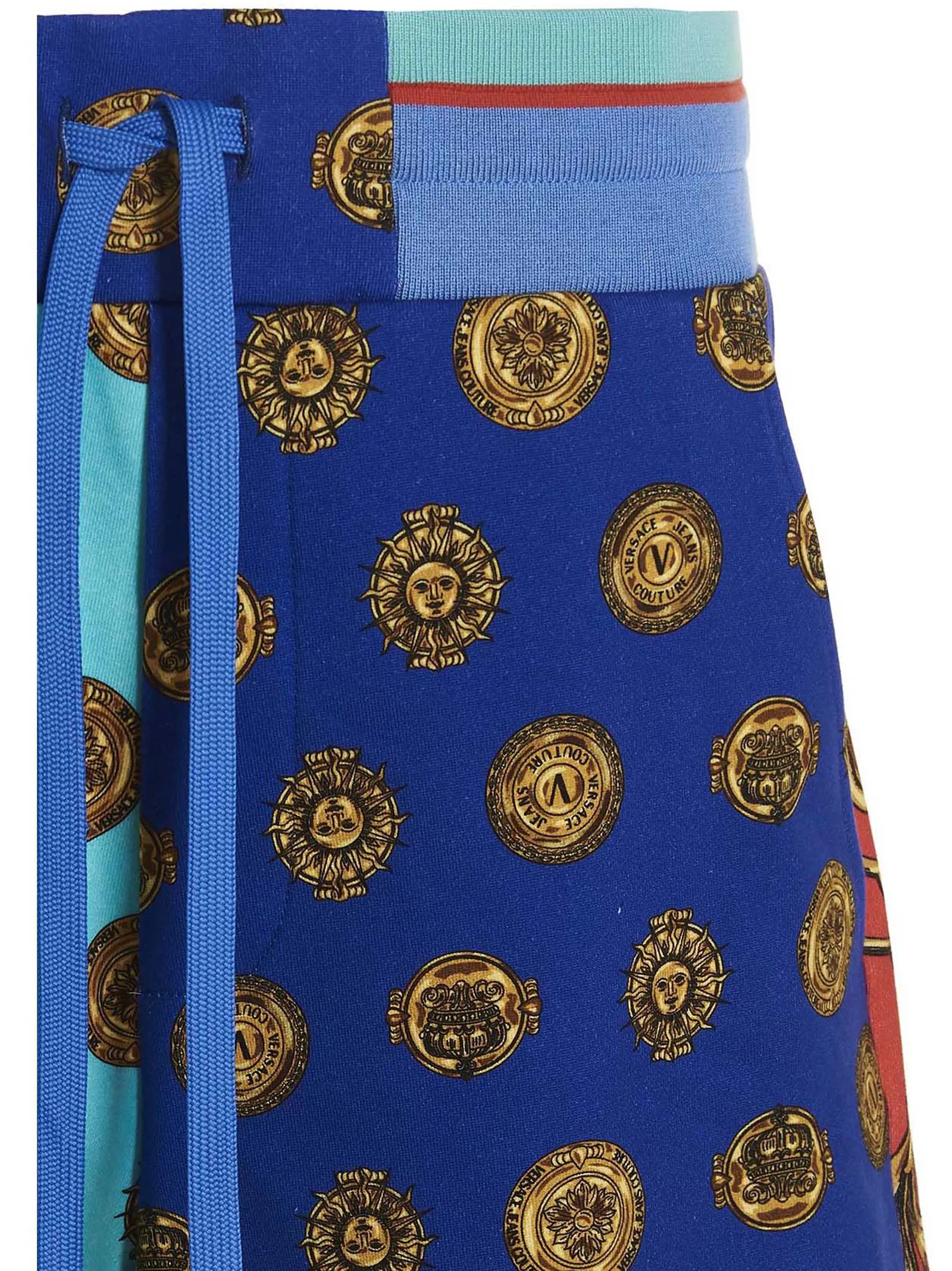 Versace Jeans Couture Baroque Printed Shorts