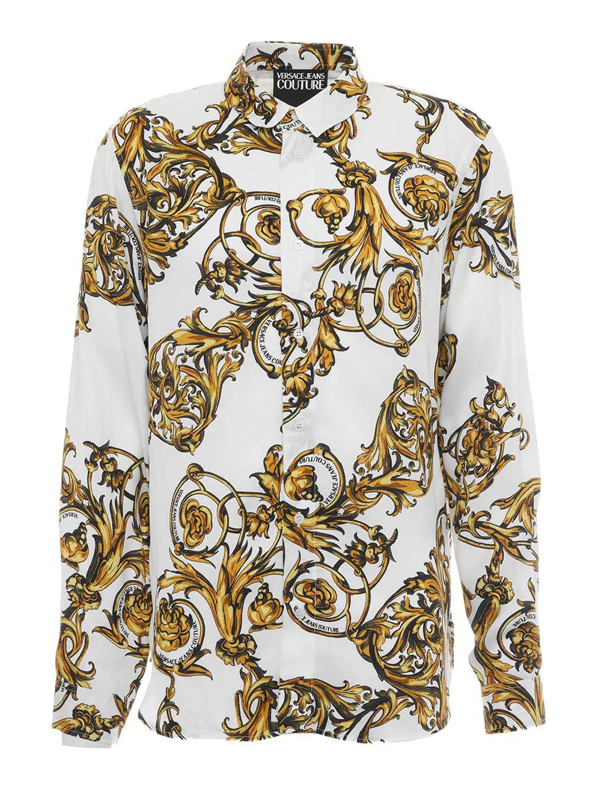 Versace Jeans Couture Graphic-Print Buttoned Shirt
