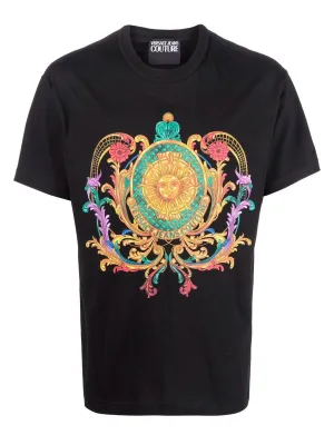 Versace Jeans Couture Graphic Printed Crewneck T-Shirt