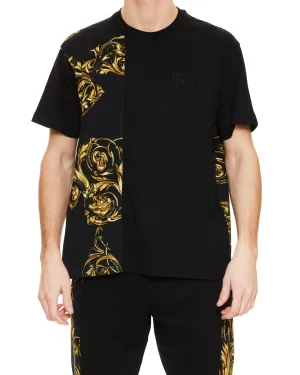 Versace Jeans Couture Graphic Printed Crewneck T-Shirt