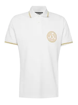 Versace Jeans Couture Logo Embroidered Polo Shirt