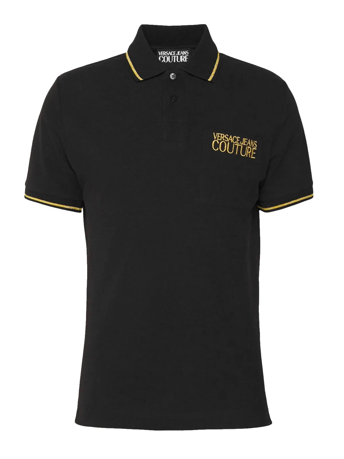 Versace Jeans Couture Logo Embroidered Polo Shirt