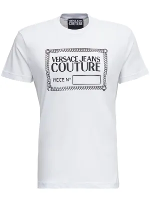 Versace Jeans Couture Logo Print Crewneck T-Shirt