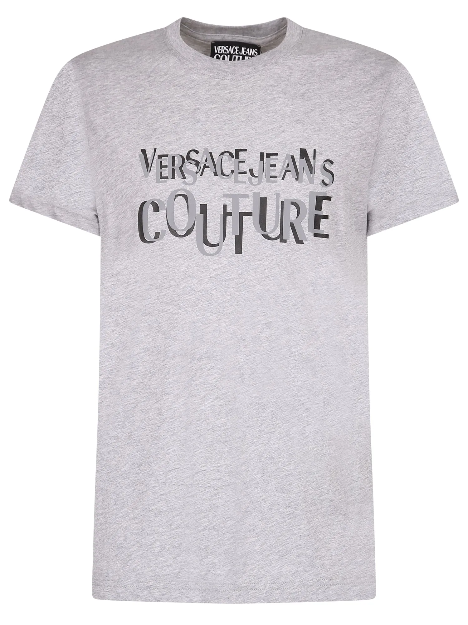 Versace Jeans Couture Logo Printed Crewneck T-Shirt
