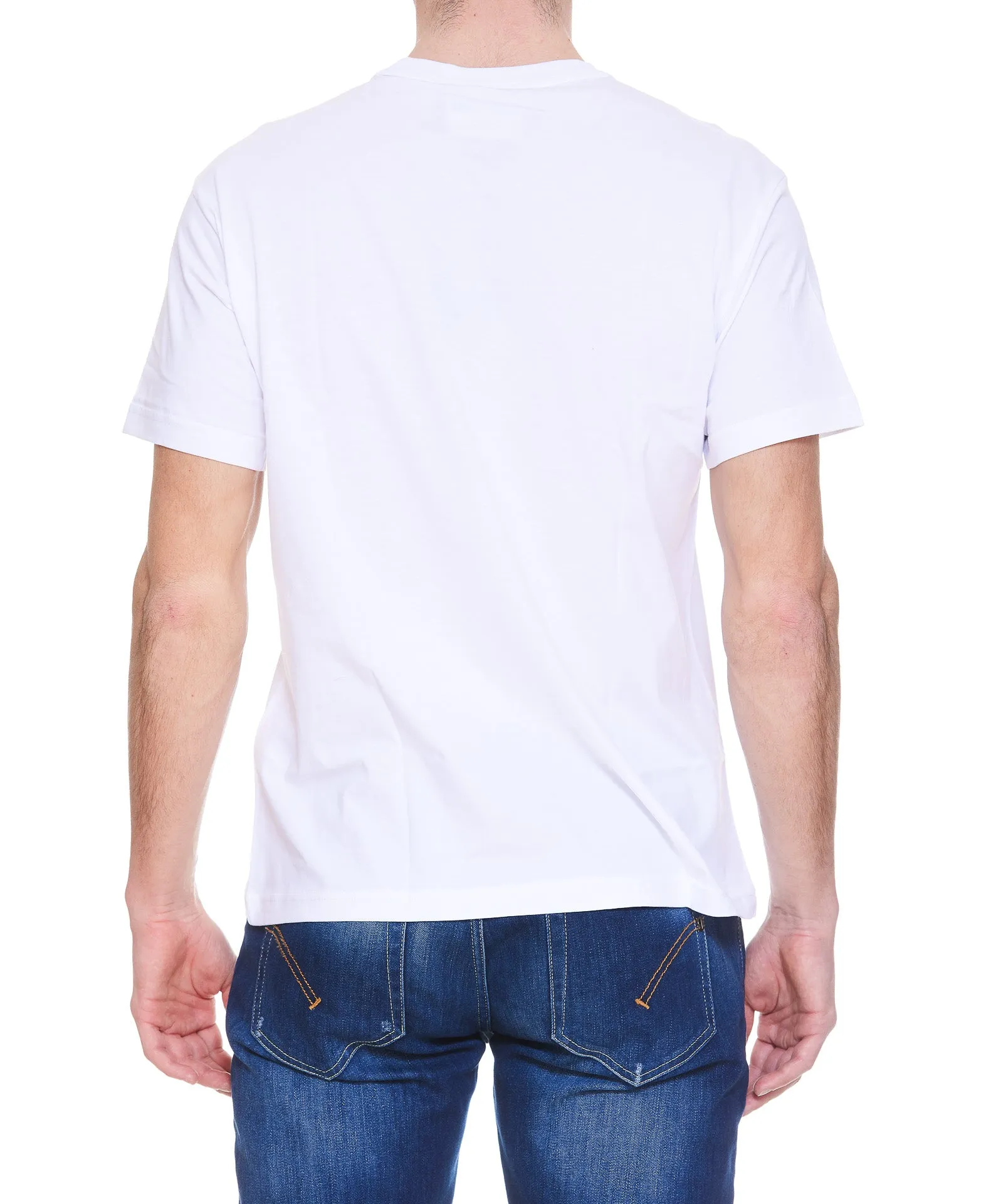 Versace Jeans Couture Logo Printed Crewneck T-Shirt