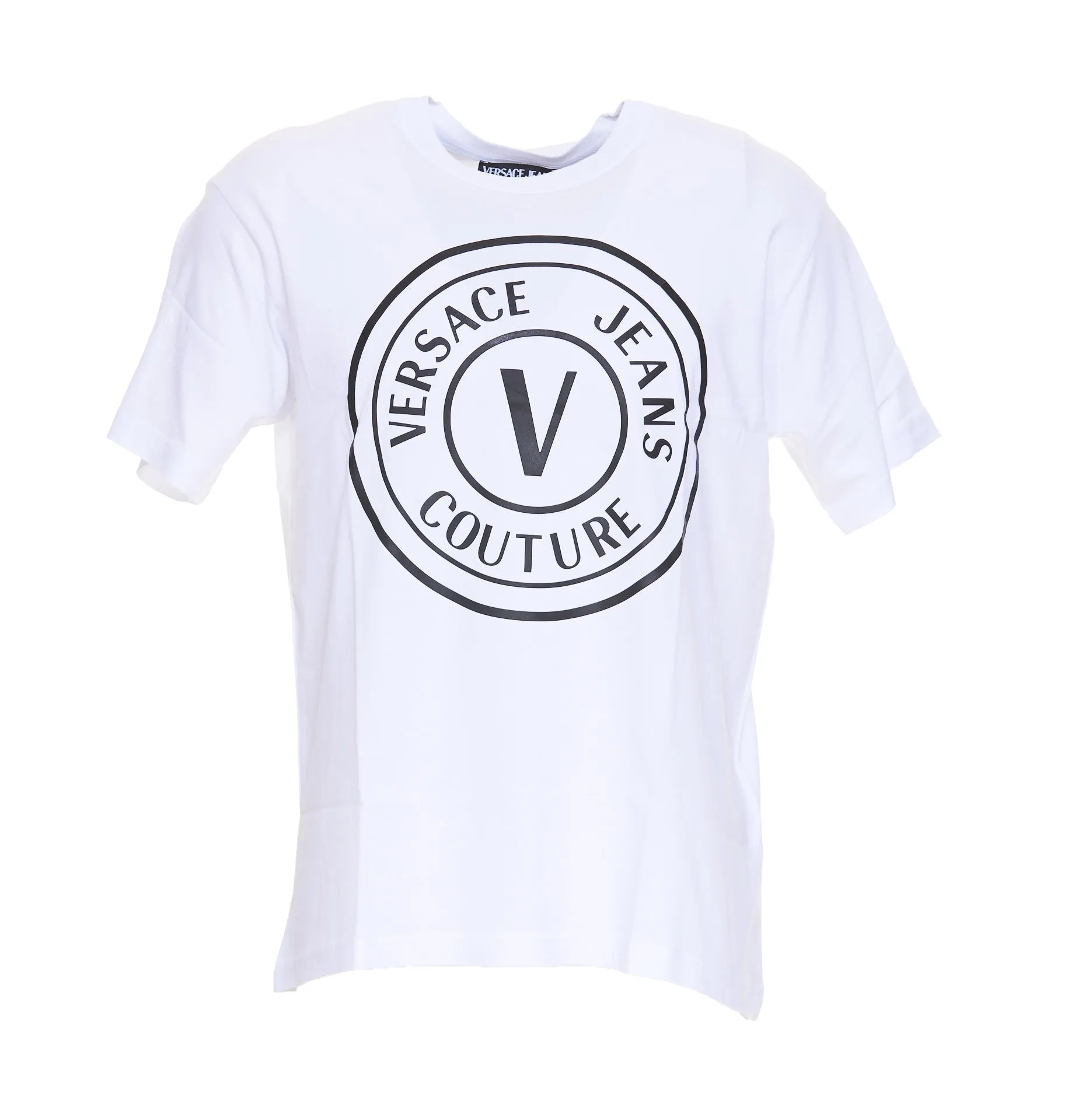 Versace Jeans Couture Logo Printed Crewneck T-Shirt
