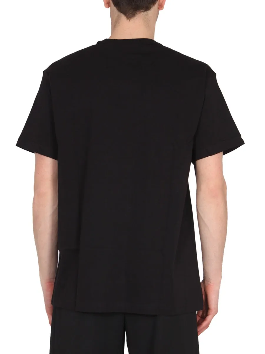 Versace Jeans Couture Logo Printed Crewneck T-Shirt