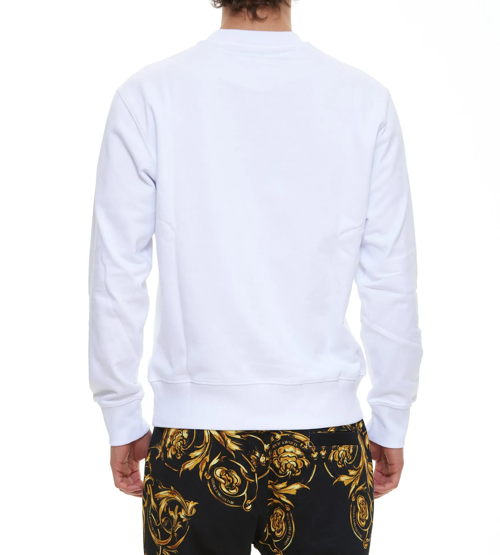Versace Jeans Couture Printed Crewneck Sweatshirt