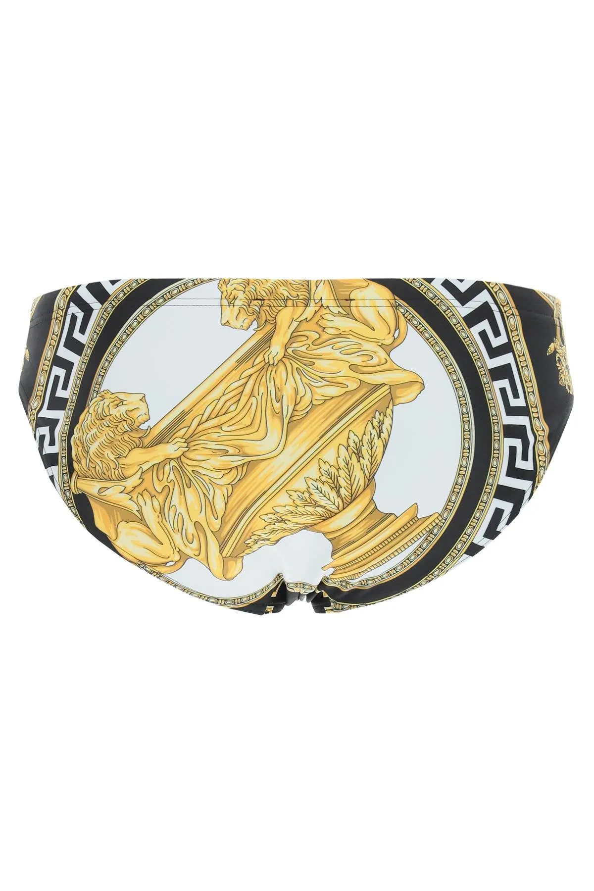 Versace La Coupe Des Dieux-Print Swim Briefs