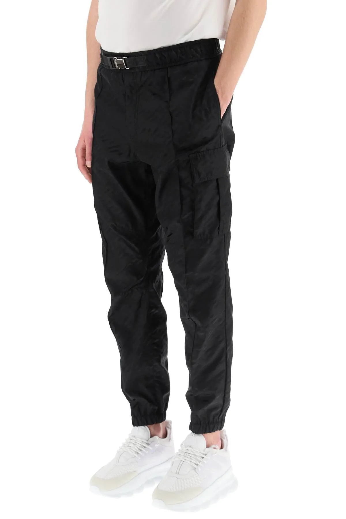 Versace La Greca High-Rise Pants