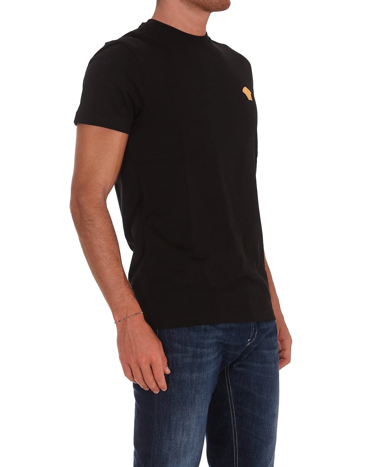 Versace Medusa Embroidered T-Shirt