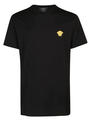 Versace Medusa Embroidered T-Shirt