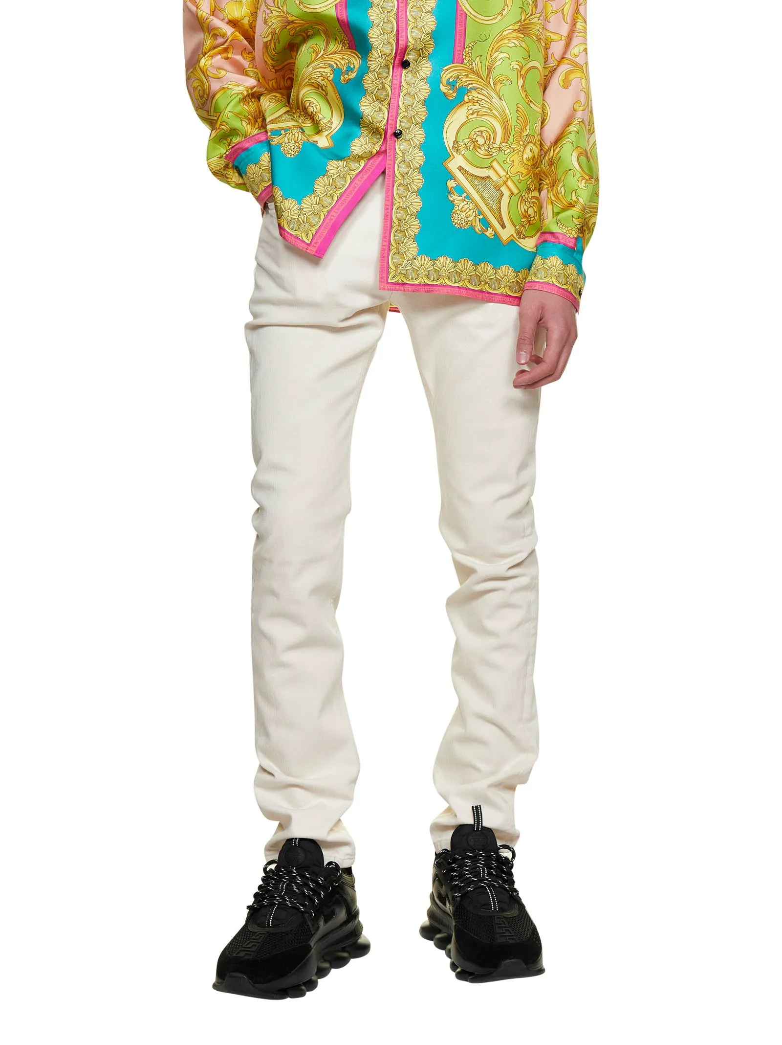 Versace Medusa Skinny Jeans