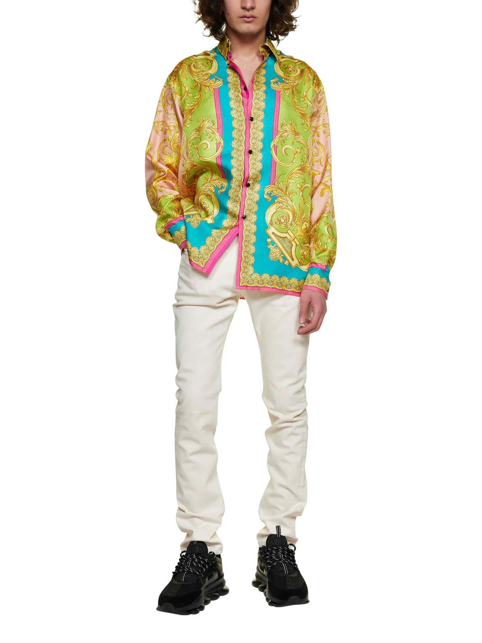 Versace Medusa Skinny Jeans