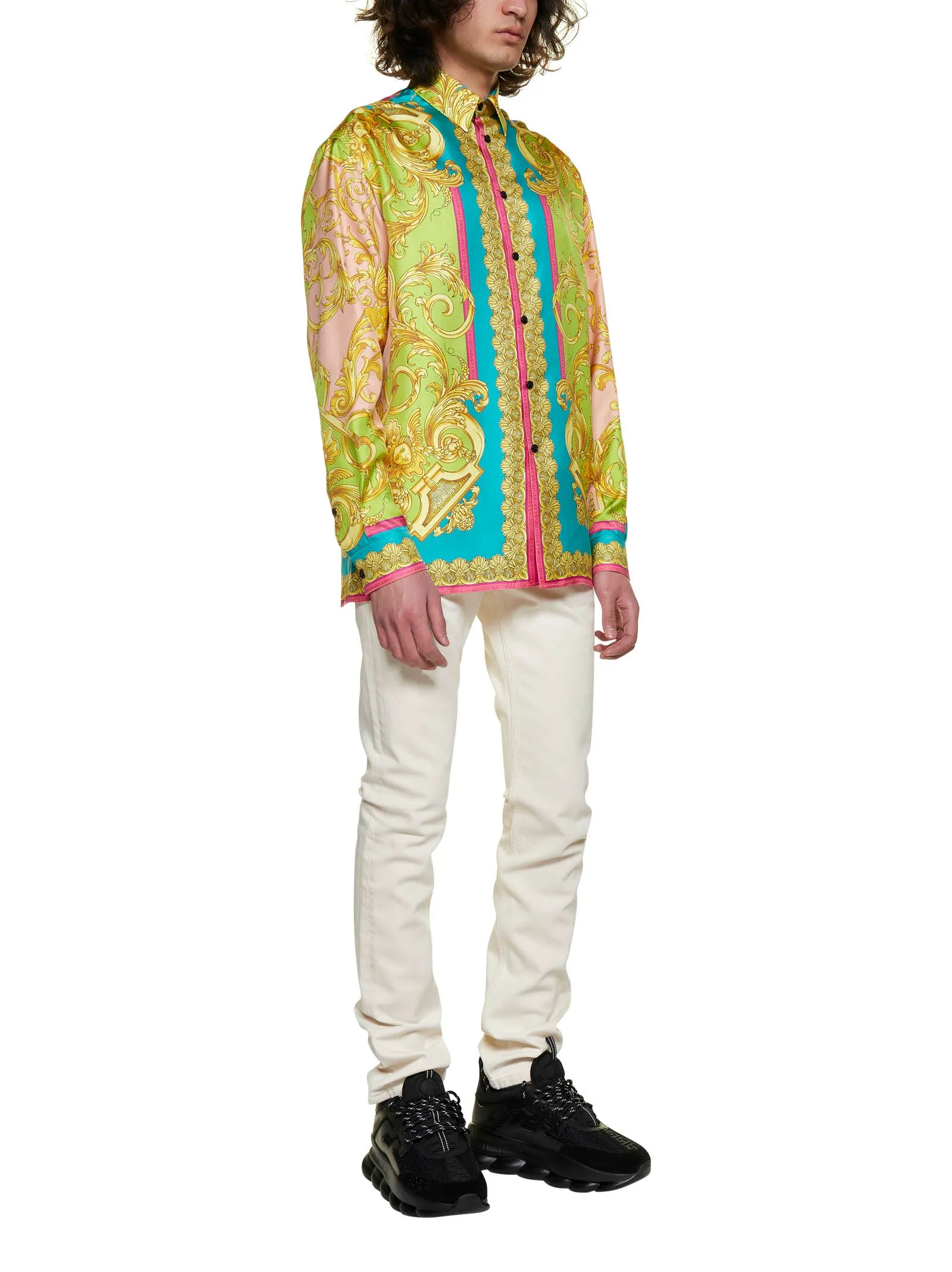 Versace Medusa Skinny Jeans