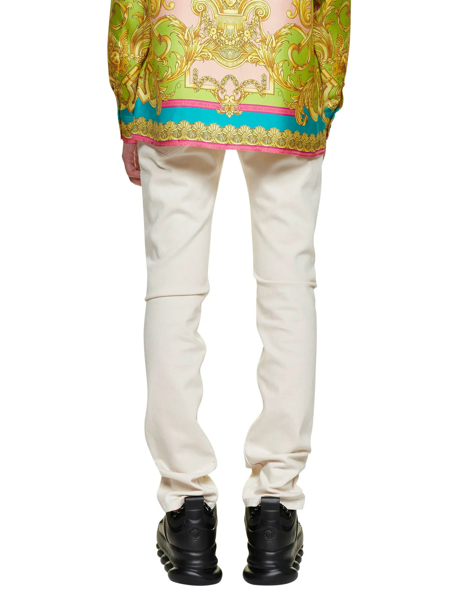 Versace Medusa Skinny Jeans