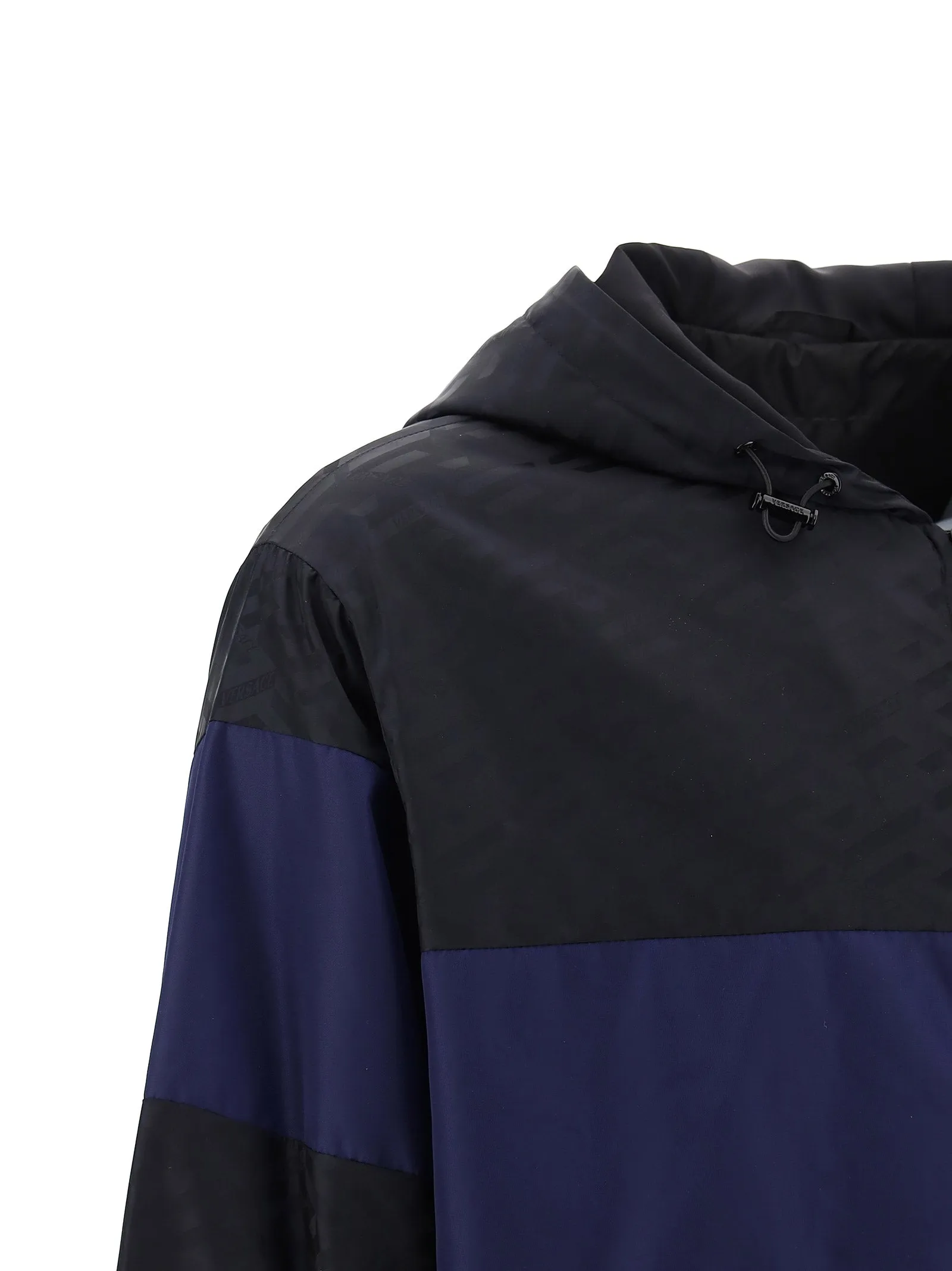 Versace Panelled Hooded Track Jacket