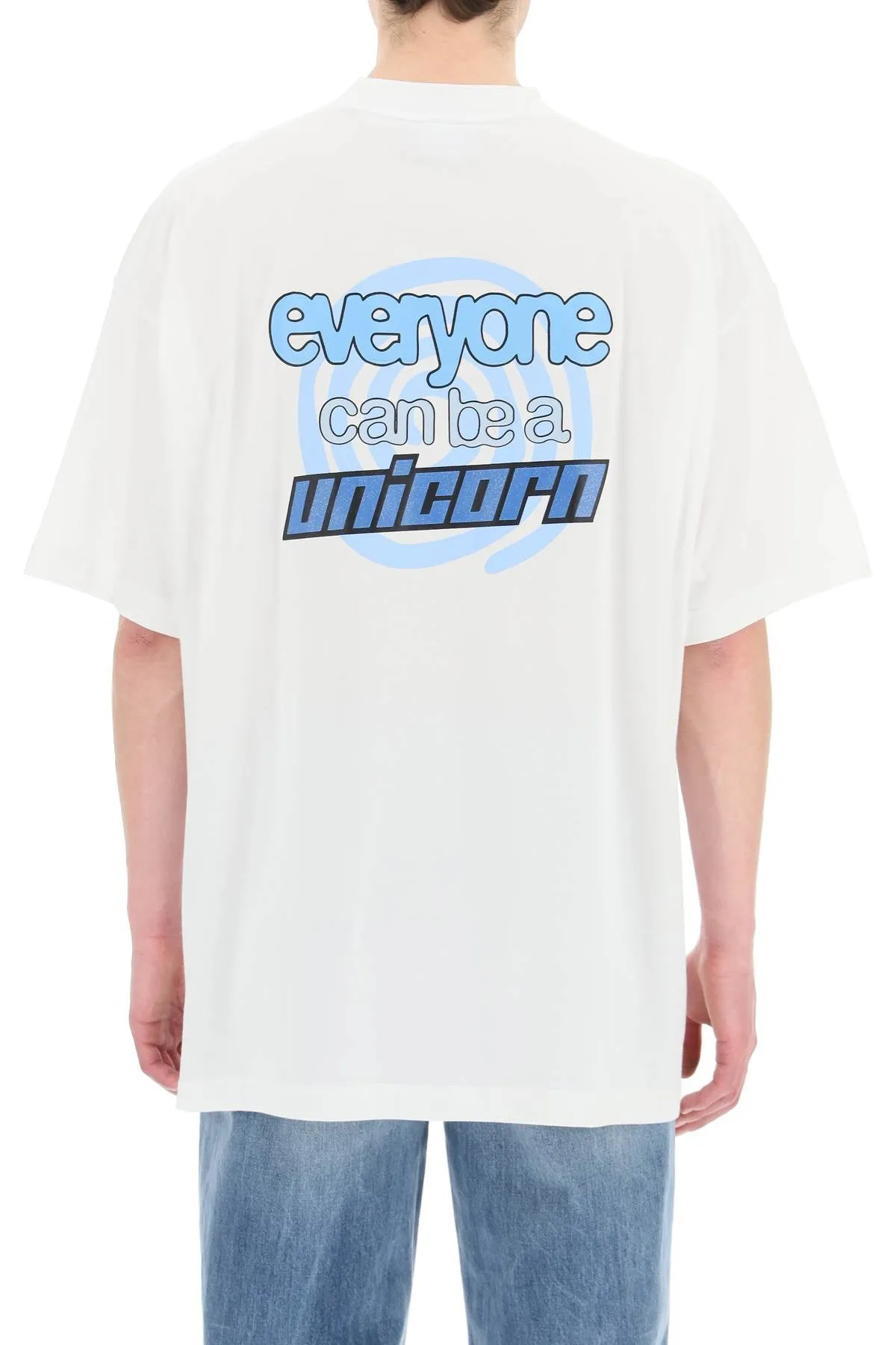 Vetements Graphic Printed Crewneck T-Shirt