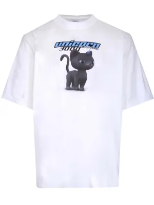 Vetements Graphic Printed Crewneck T-Shirt