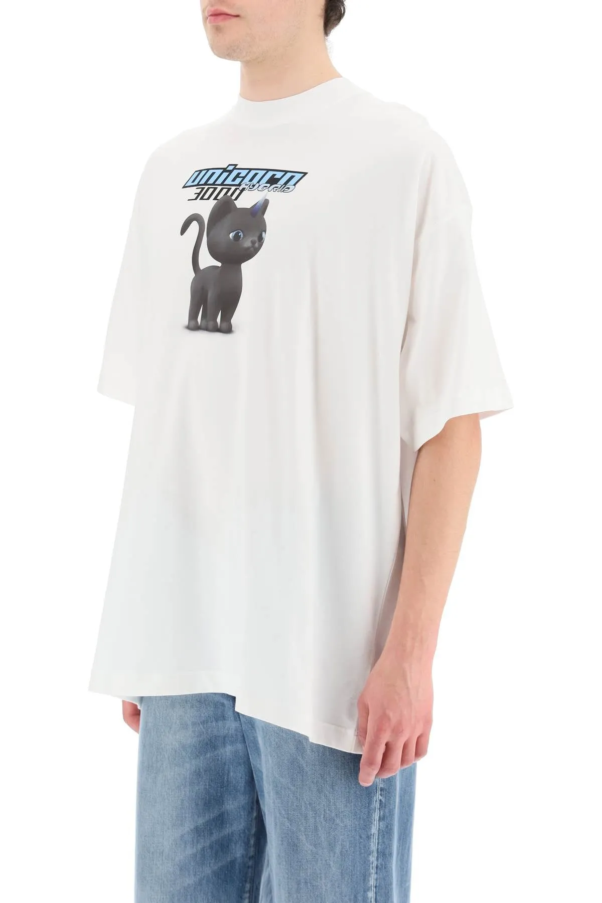 Vetements Graphic Printed Crewneck T-Shirt