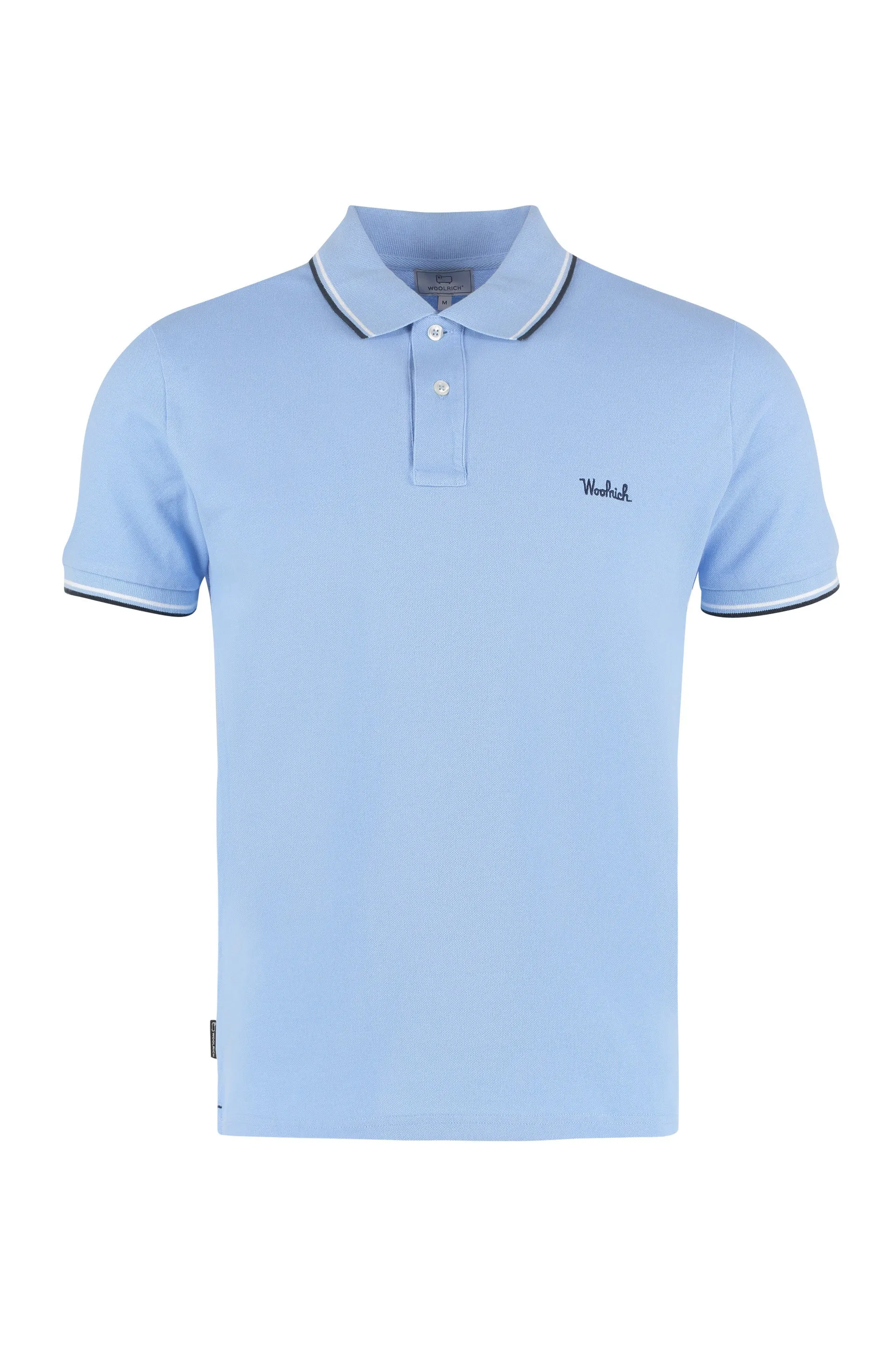 Woolrich Logo Embroidered Short-Sleeved Polo Shirt