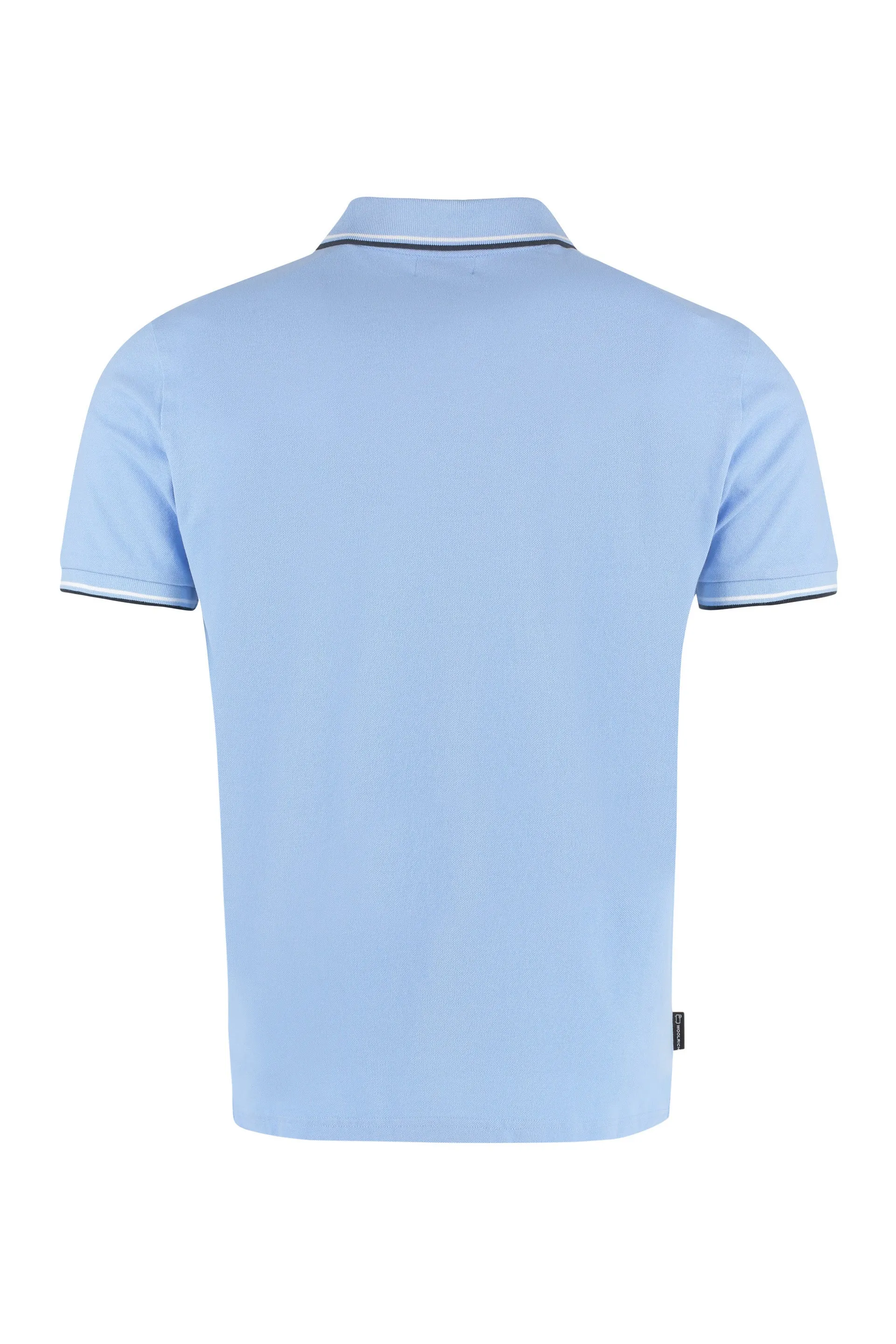Woolrich Logo Embroidered Short-Sleeved Polo Shirt