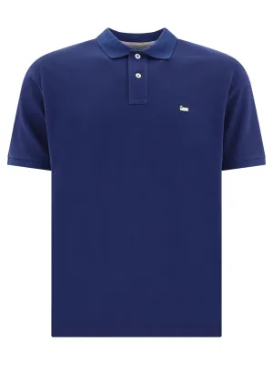 Woolrich Logo Embroidered Short-Sleeved Polo Shirt