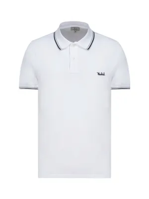 Woolrich Logo Embroidered Short-Sleeved Polo Shirt