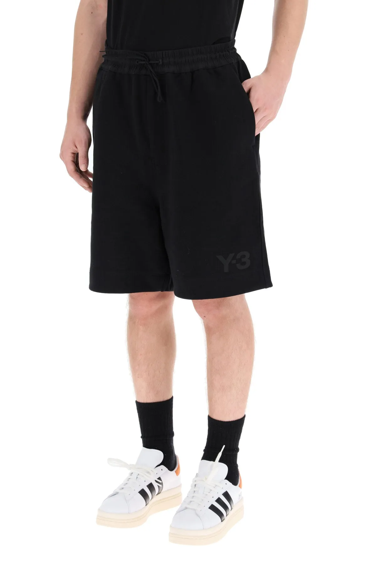 Y-3 Logo Drawstring Shorts