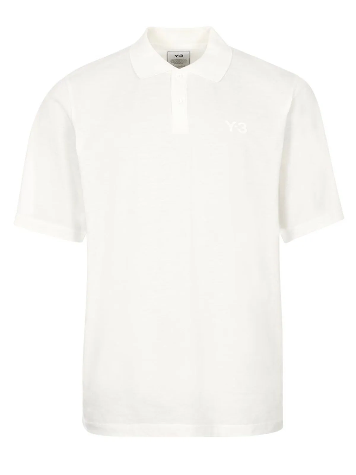 Y-3 Logo Patch Short-Sleeved Polo Shirt