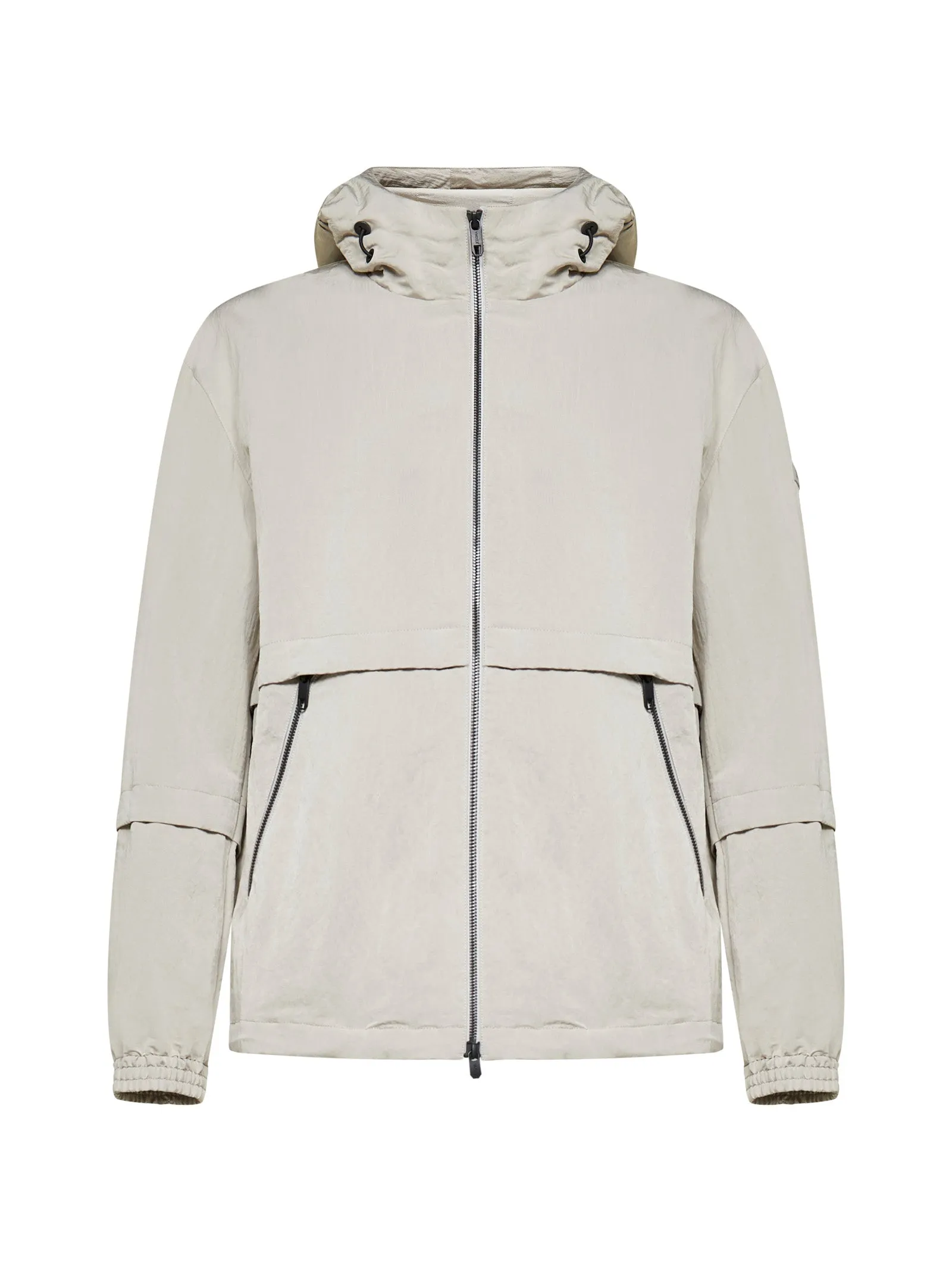 Z Zegna Zip-Up Hooded Jacket